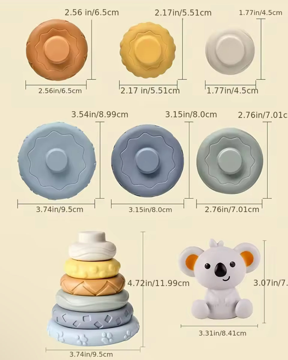 Baby Number Cognitive Stacking Blocks