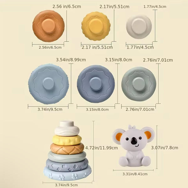 Baby Number Cognitive Stacking Blocks
