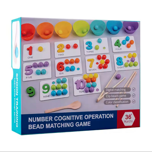 Number Cognitive Montessori Play Kit