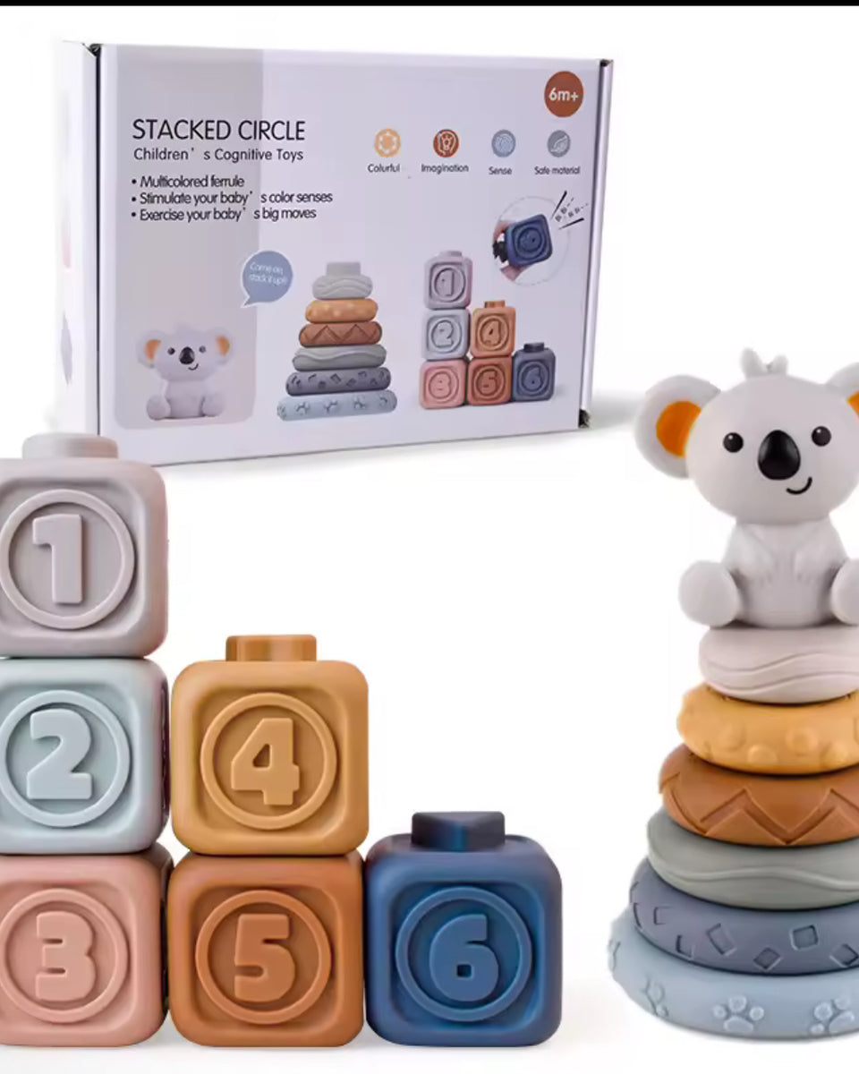 Baby Number Cognitive Stacking Blocks