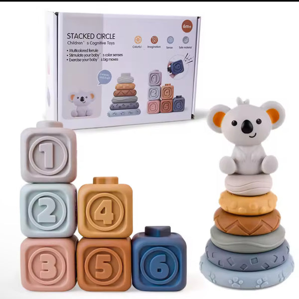 Baby Number Cognitive Stacking Blocks
