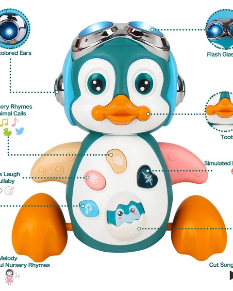 Crawling Musical Penguin