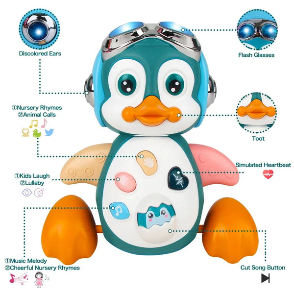 Crawling Musical Penguin