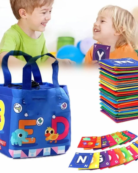 26PC Baby Cloth Flash Cards