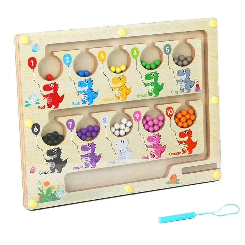 Magnetic Color Sorting Game