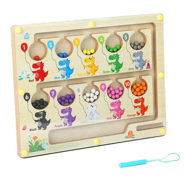 Magnetic Color Sorting Game