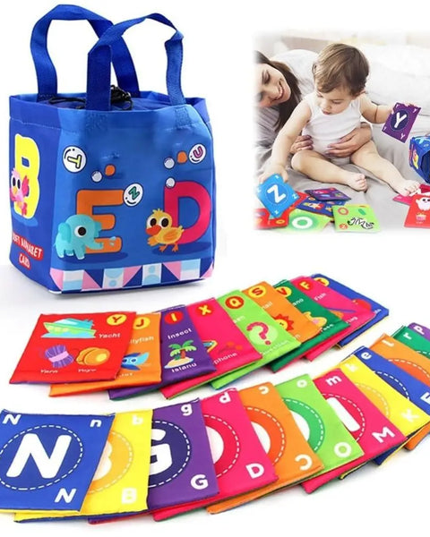 26PC Baby Cloth Flash Cards