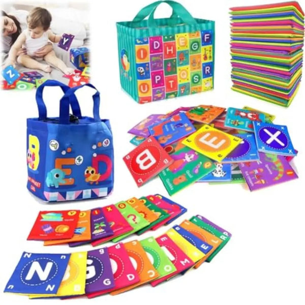26PC Baby Cloth Flash Cards