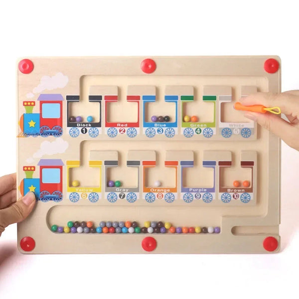 Magnetic Color Sorting Game