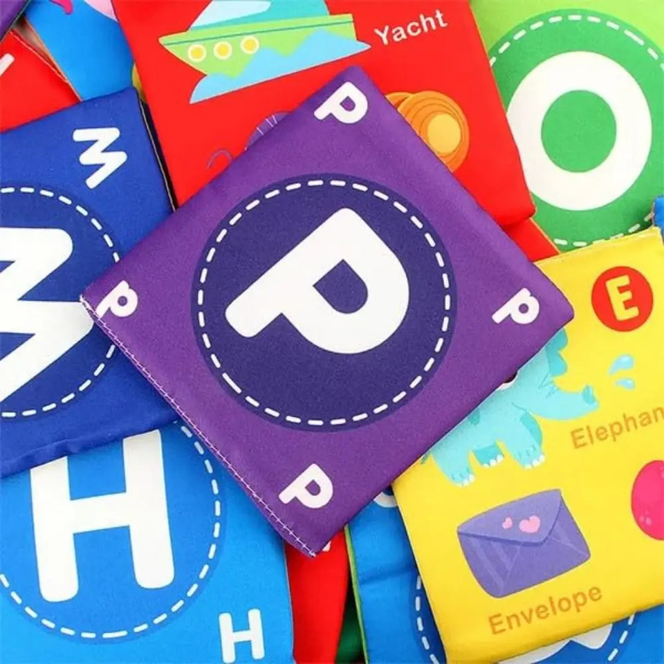 26PC Baby Cloth Flash Cards