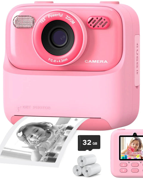 Popperworld Kids Insta-Print HD Camera