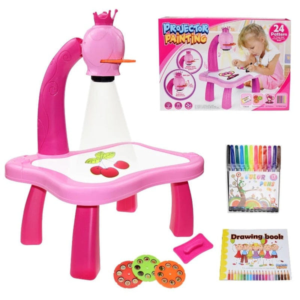 LED Projector Painting Drawing Table