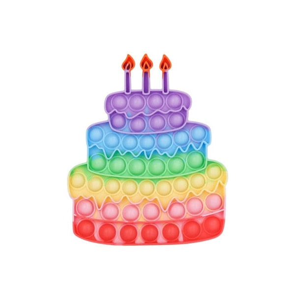 Birthday Cake Fidget Popper
